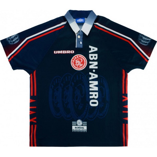 Tailandia Camiseta Ajax 2nd Retro 1997 1998 Negro